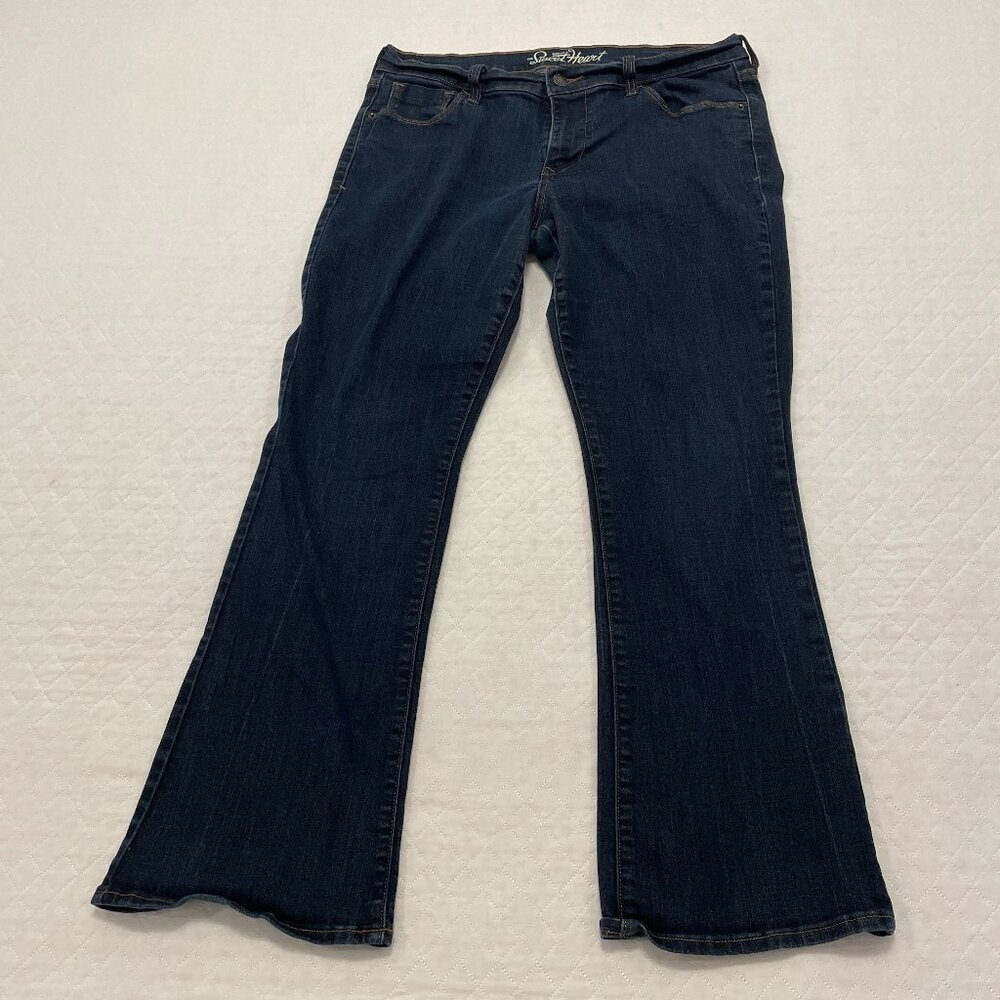 Women's Old Navy MidRise Sweetheart Bootcut Jeans 12S